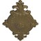 Ekena Millwork Quentin Ceiling Medallion, Hand-Painted Mississippi Mud, 23 1/2"W x 12 1/4"H x 1 1/2"P CM23RO1MMF - alternate 4